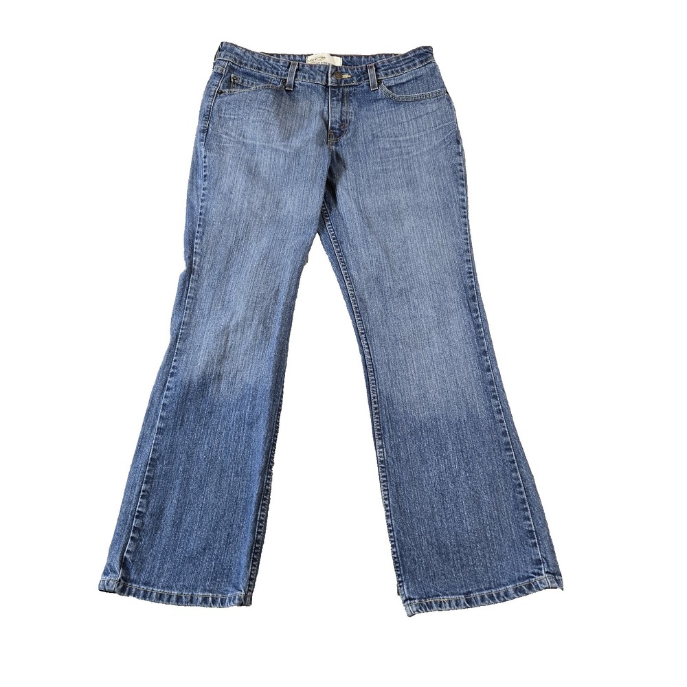 Levi's Signature Women's Bootcut Mid Rise Denim Jeans Stretch 32" X 29" Size 10